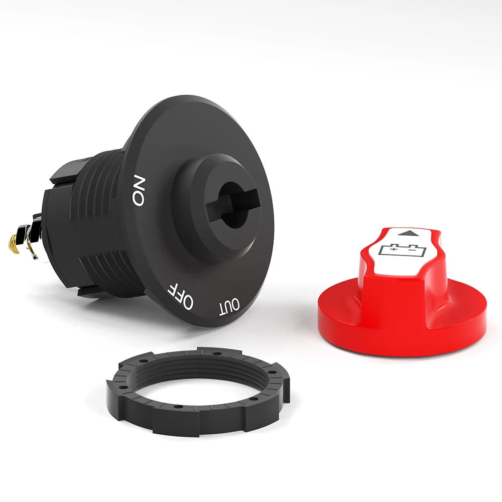 50A 100A 200A автомобильный аккумулятор поворотный переключатель отключения Kill 12V 24V DC