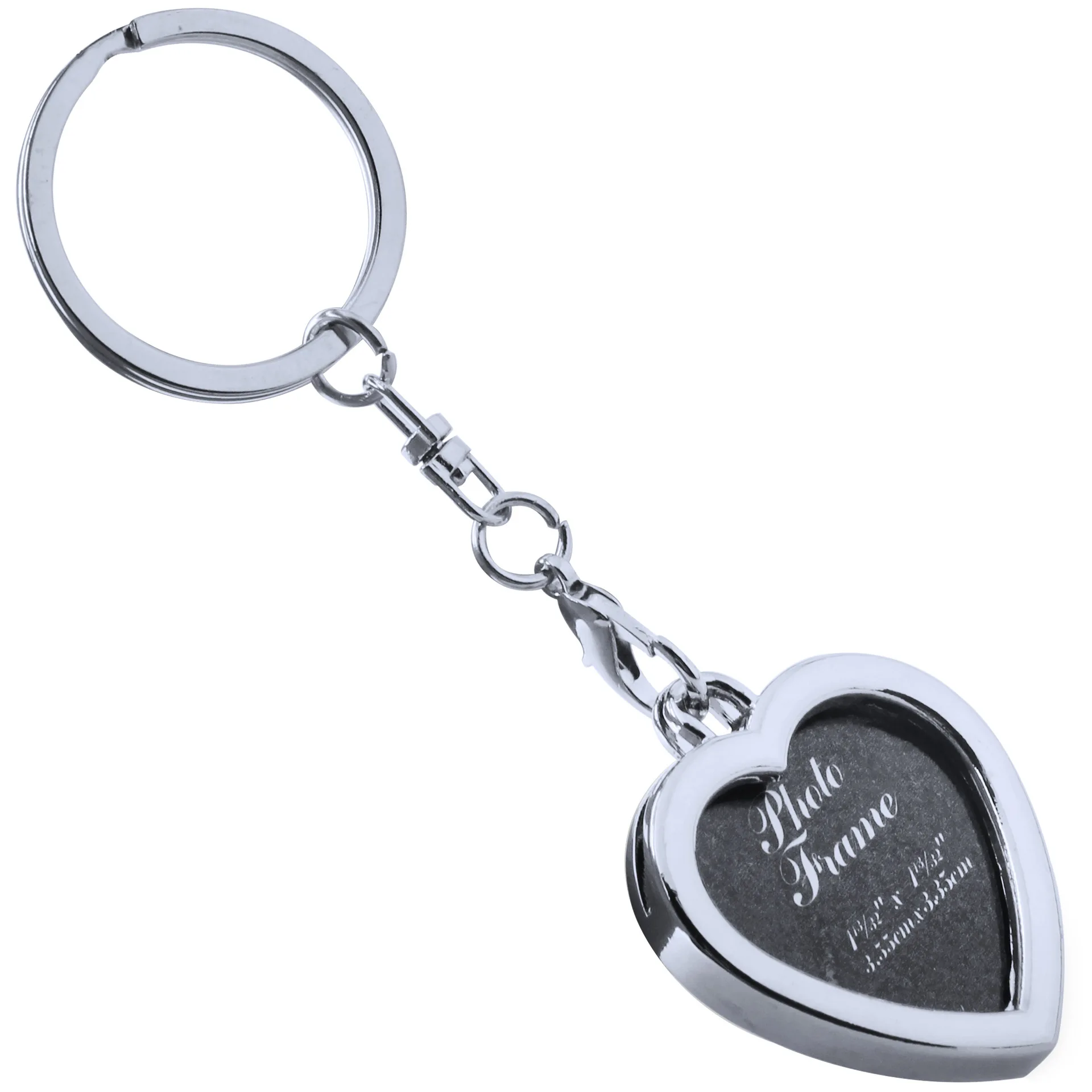 

New Wedding Children Photography Put Photo Souvenir Creative Mini Photo Frame Metal Pendant Keychains Accessory Fashion Jewelry
