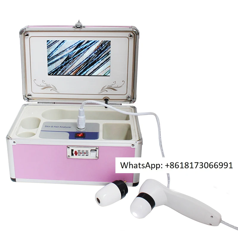 Yibaɾr 7-дюймовый инструмент для обнаружения кожи и волос с фиксированной сеткой