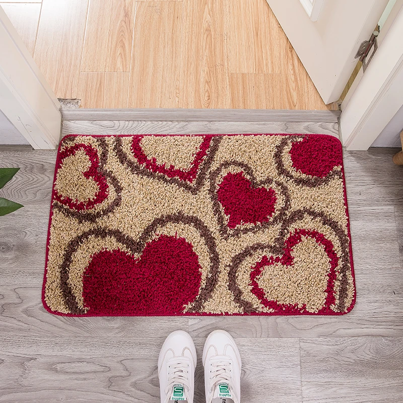 Простой нескользящий коврик для входной двери в ванную комнату спальни |