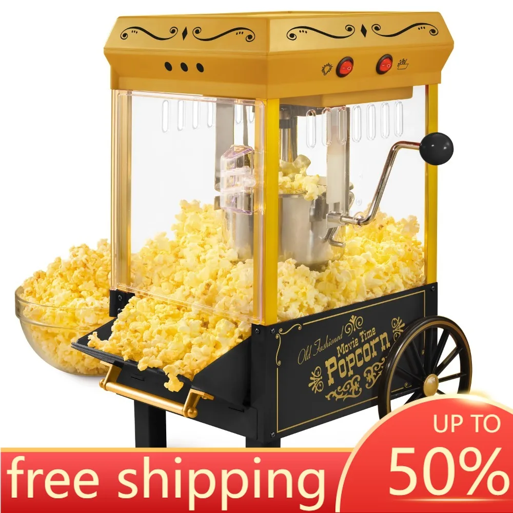 

Электрическая машина для приготовления попкорна на 2,5 унций, электрическая машина для приготовления попкорна, бесплатная доставка