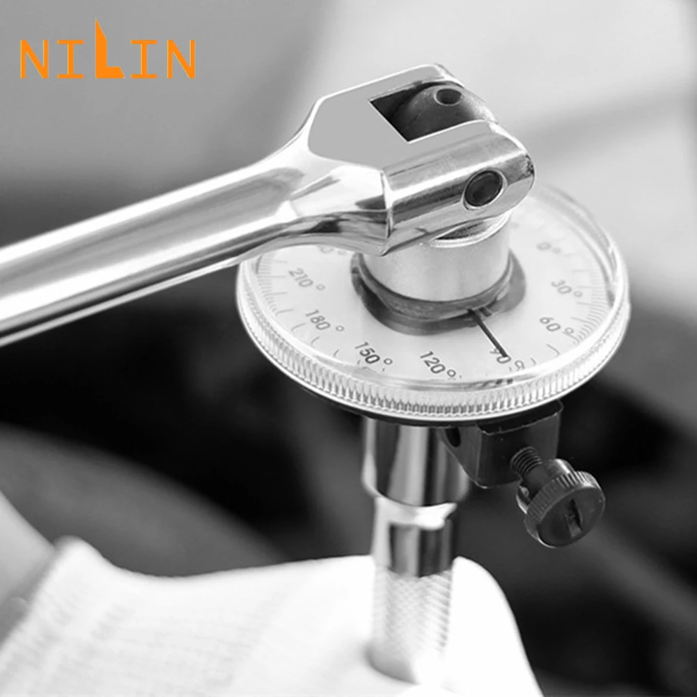 

Динамометрический ключ 1/2, измеритель крутящего момента, легко читаемый гаечный ключ, регулируемый автомобильный набор инструментов для га...