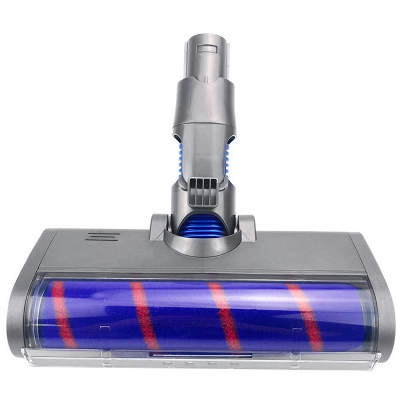 

Fluffy Floor Head Roller Brush for Dysons V6 A/B-Type Vacuum Cleaners Parts Rotatable Brush Tool with Led Lights