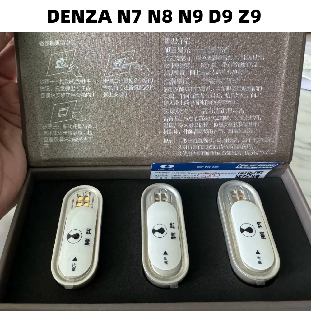 

Оригинальный ароматический комплект для автомобиля Denza N7 N9 D9 Denza N8 N9 Z9, оригинальный ароматический сменный сердечник