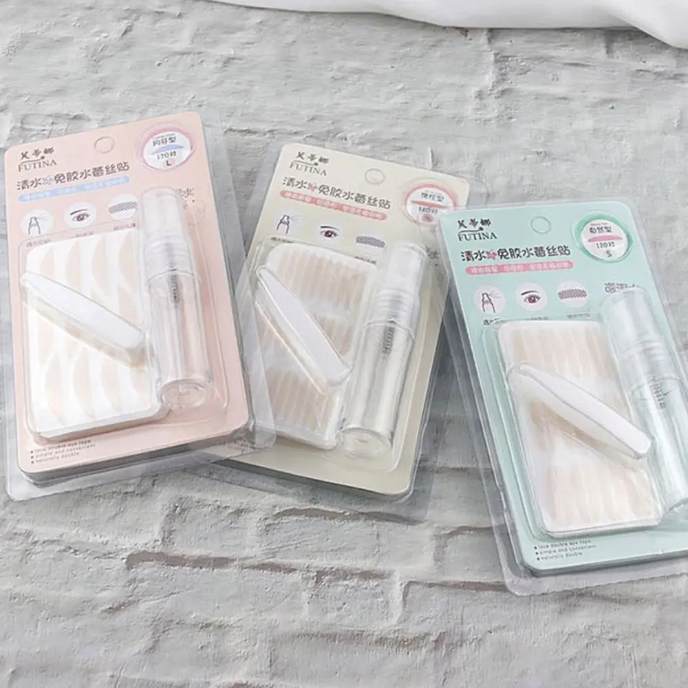 240Psc кружевная сетка наклейка для век сетчатый тип S/M/L двойная лента прозрачная