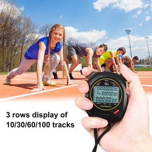 Digital Stopwatch Timer Multifunctional Handheld Training Electronic Stopwatch Timer Track and Field in Pakistan