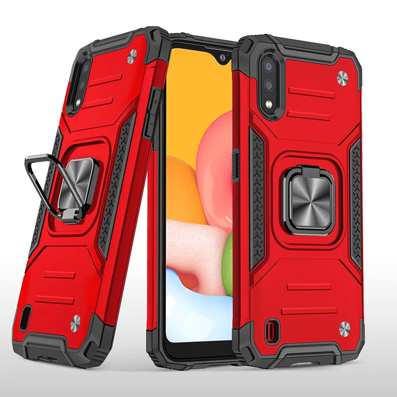 Противоударный чехол для Samsung Galaxy A01 A 01 A015 роскошный защитный армированный