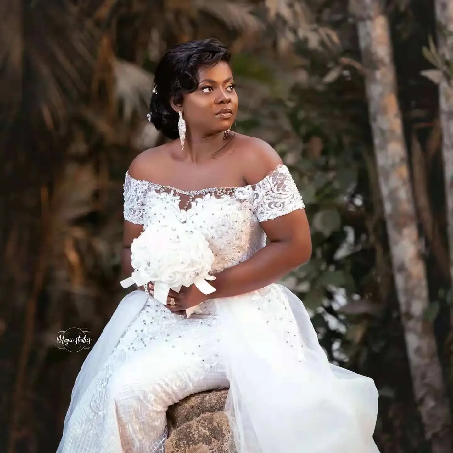 Свадебные платья русалки с аппликациями по индивидуальному заказу халат De Mariee