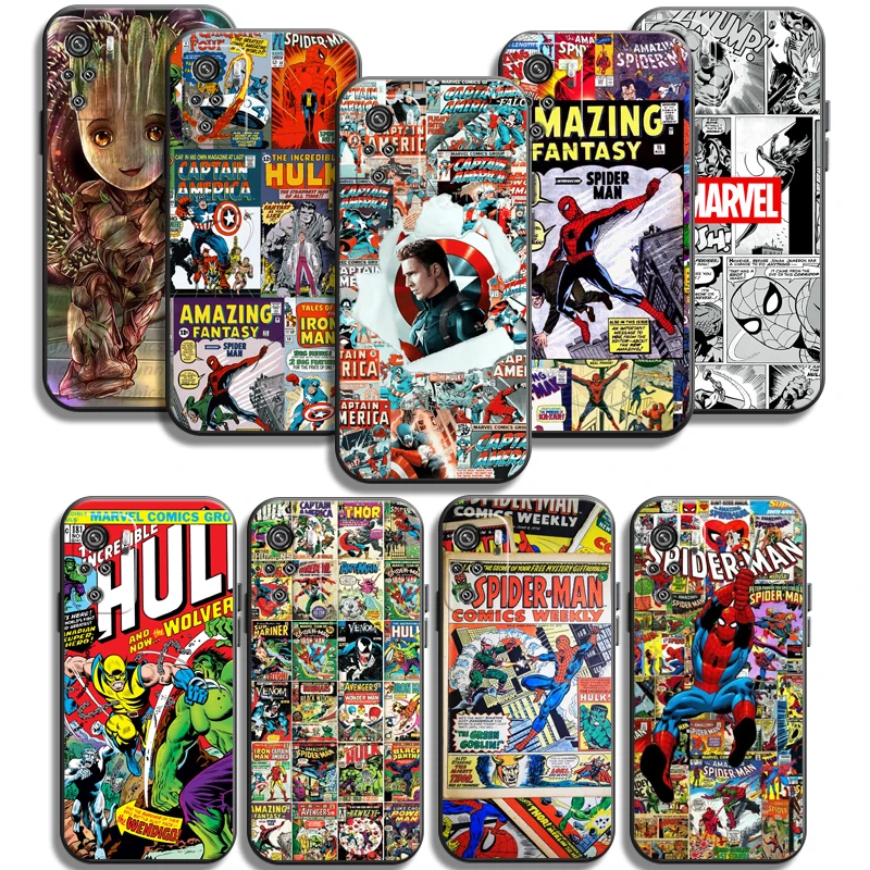 

Avengers Marvel Phone Cases For Xiaomi Redmi Redmi 7 7A Note 8 Pro 8T 8 2021 8 7 7 Pro 8 8A 8 Pro Cases Coque Back Cover