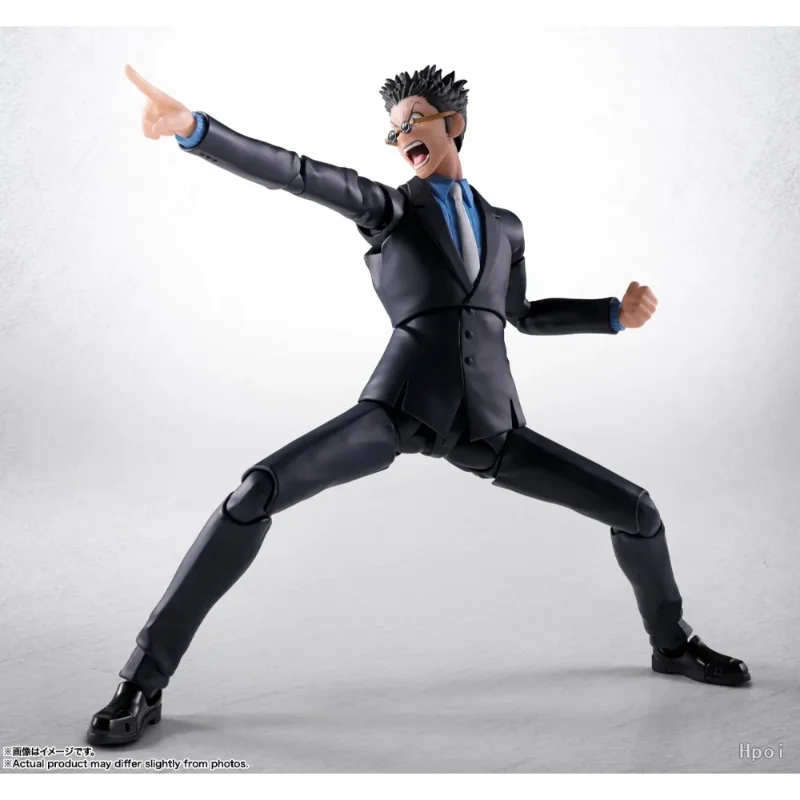 Фото Оригинальная коллекционная аниме-фигурка Bandai S.H.Figuarts Hunter X Hunter Леорио Паладинайт D, подвижная модель, игрушка, подарок №3