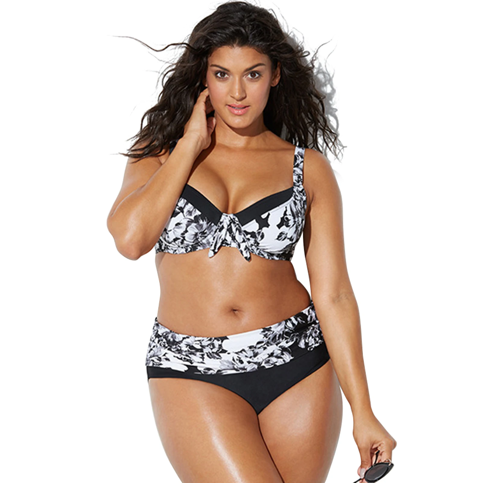 

For Women Party Club Cut Out Honeymoon Summer Beach Spa Adjustable Shoulder Strap Comfortable Vacation Bikini Set Padded Soft