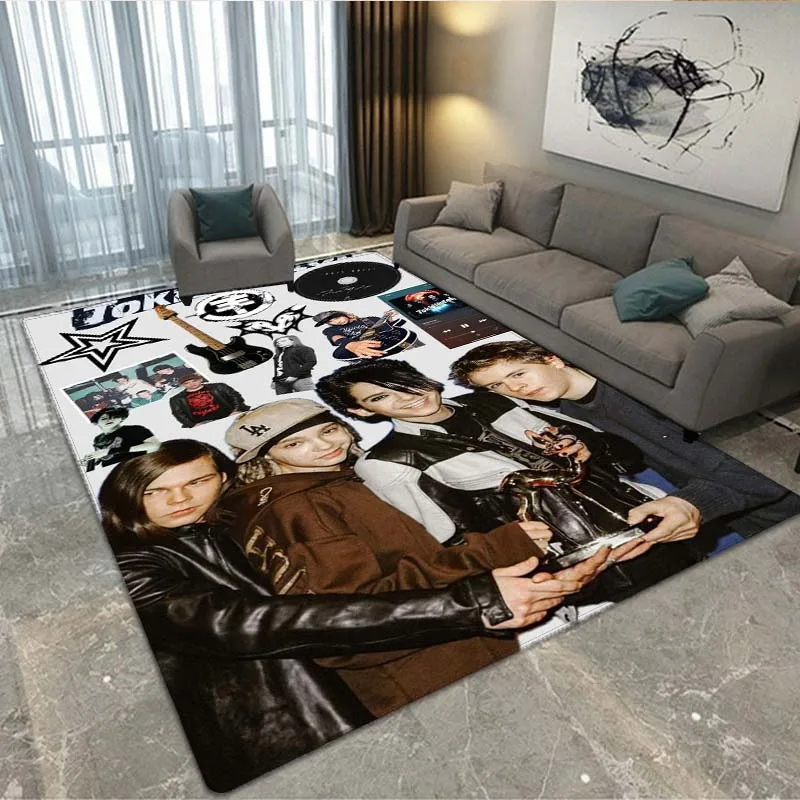 

Tokyo Hotel with Retro Printed Carpet Anti-Slip Universal Carpet Carpet Bedroom Decoration Outdoor Carpet Yoga Mat Birthday Gift
