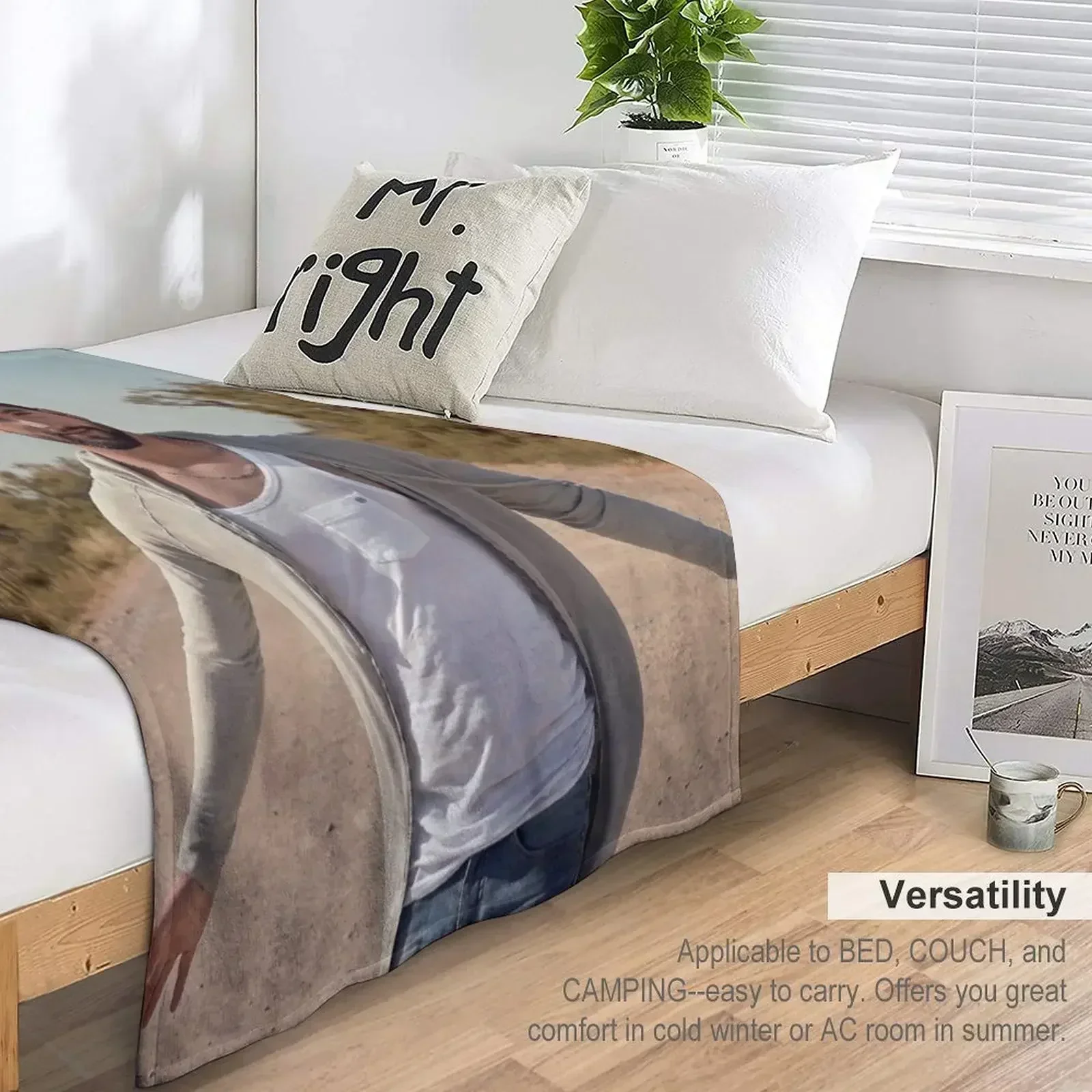 Одеяло Kendji Girac плед мягкие меховые одеяла