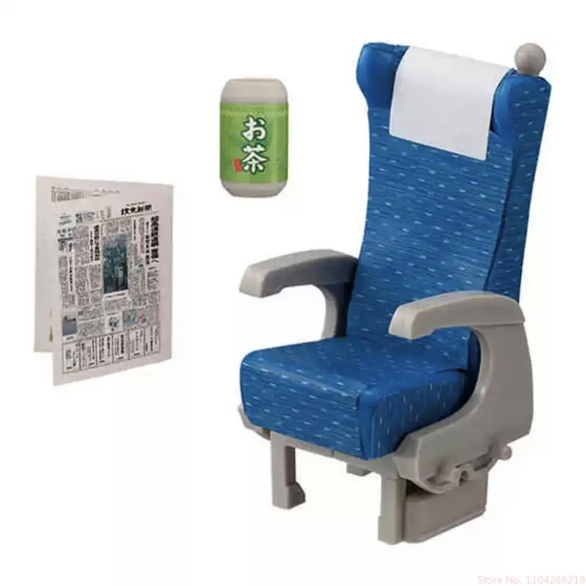 Фото Официальное миниатюрное сиденье Bandai Shinkansen N700a Tokaido Line Plus, ограниченная серия, гашапон для кукольного домика №4