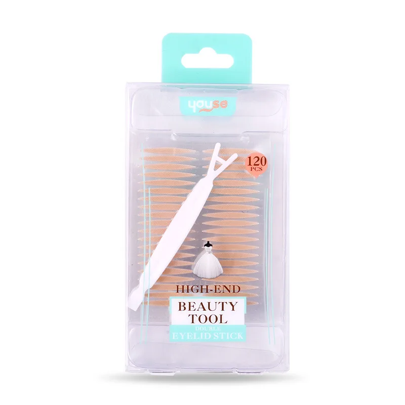 Невидимая наклейка на веко кружевные полоски для подтяжки глаз двойная лента век