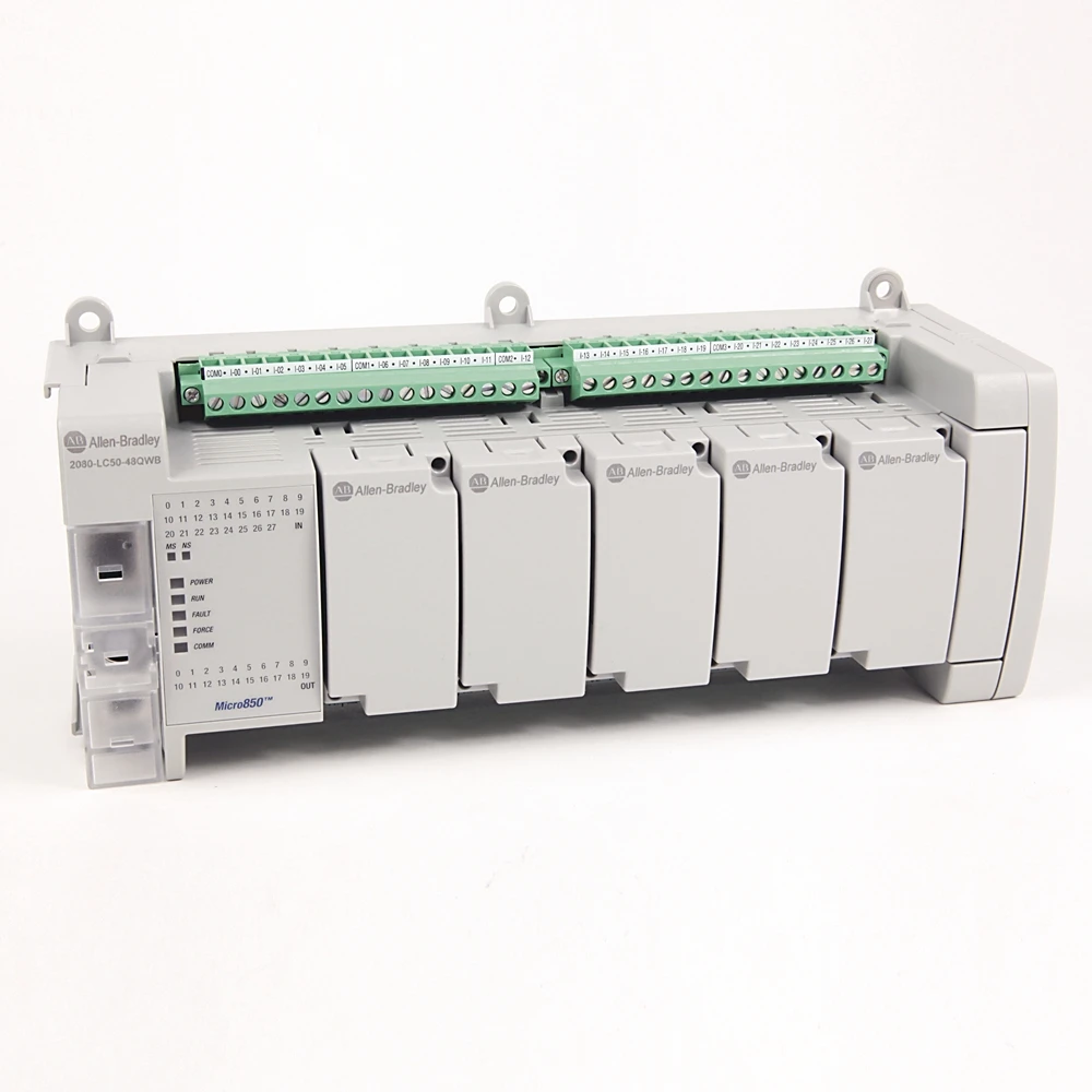 Good quality Allen Bradley 2080-LC50-48QWB Original new Micro850 48 I/O EtherNet/IP Controller