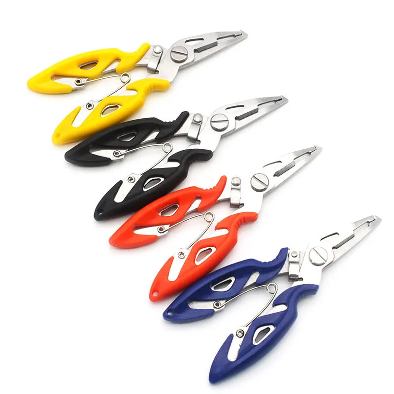 

1PCS Fishing Pliers Fish Line Cutter Scissors Mini Fish Hook Remover Multifunction Tools New Stainless steel
