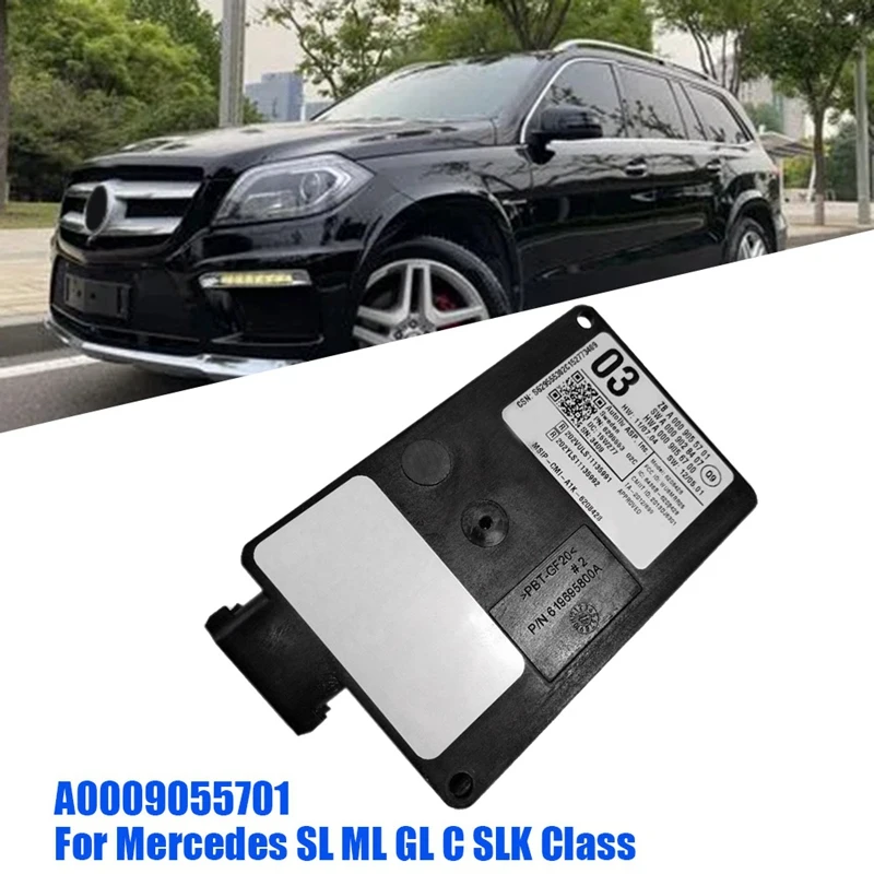 

Радарный датчик A0009055701, детали модуля для Мерседеса SL ML GL C SLK, интеллектуальный блок круиз-контроля для слепых зон