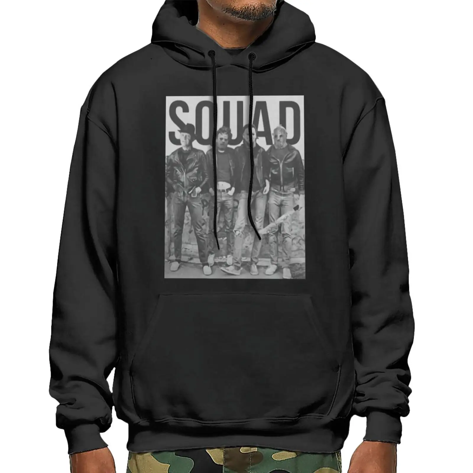 

Horror Squad Horror Squad Squad Goals Sweatshirts Hoodies Men's Jacket Anime Things Men Clothing Sweatshirt Male Men's Clothes