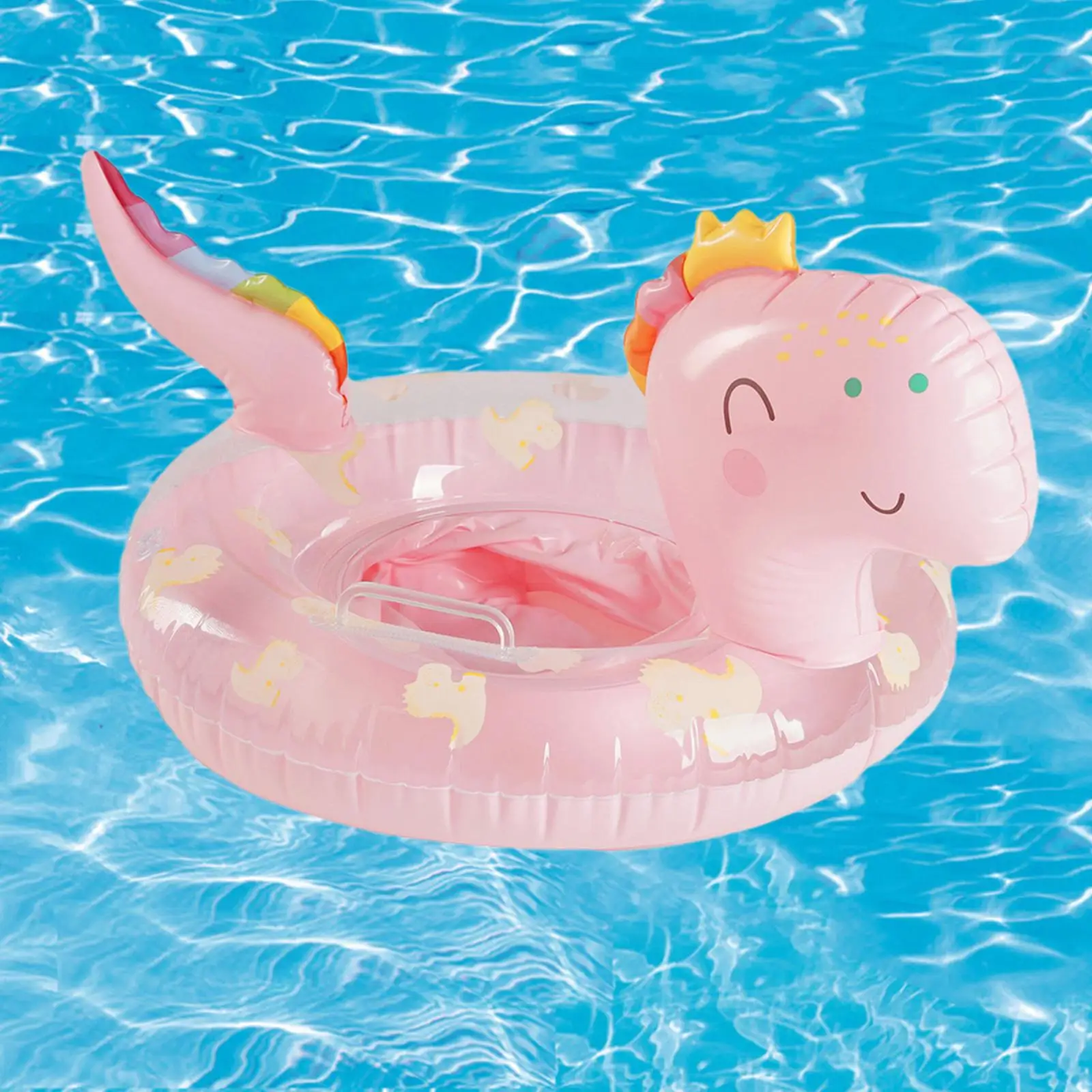 

Dinosaur Swim Float Pool Summer Swim Float Kids Inflatable Swimming Boat Seat for Baby Kids Toys