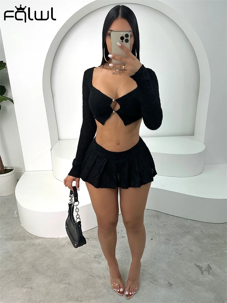 Habbris зимний коричневый пушистый вязаный комплект из 2 предметов клубная одежда