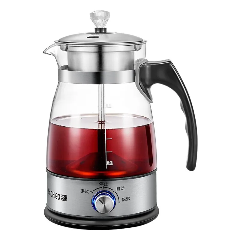 

Чайник электрический стеклянный с распылителем, автоматическая термоизоляция, для приготовления чая, здоровья