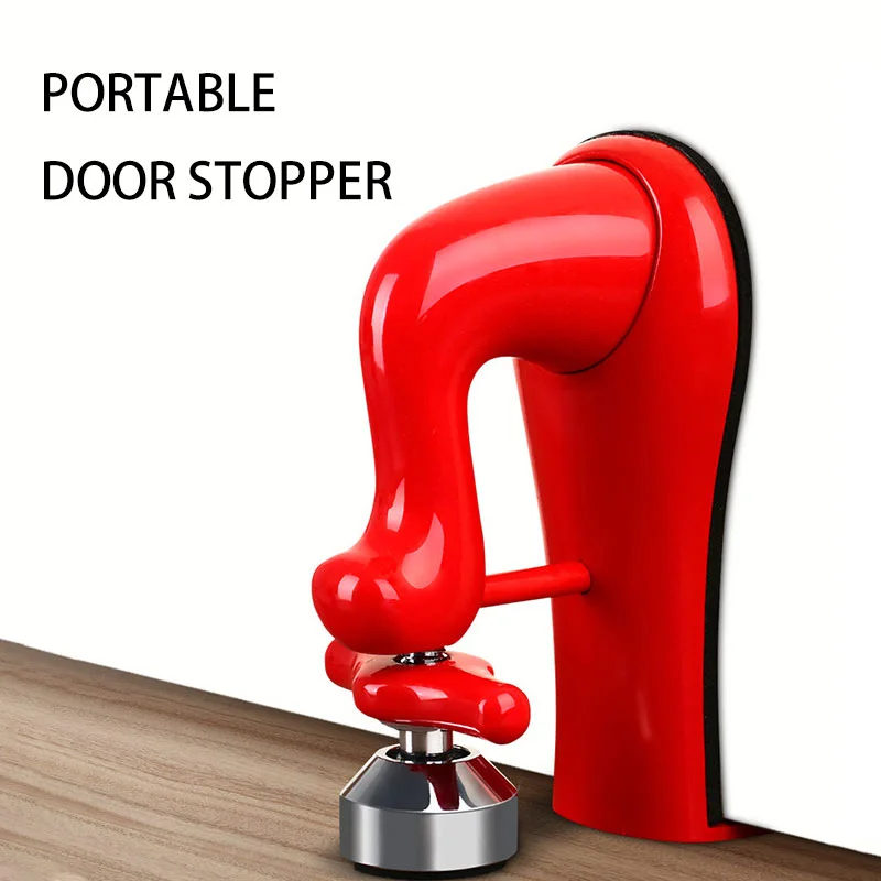 

Portable Self-Defense Door Stopper Anti-theft Security Door Lock System Non-punch Travel Accommodation