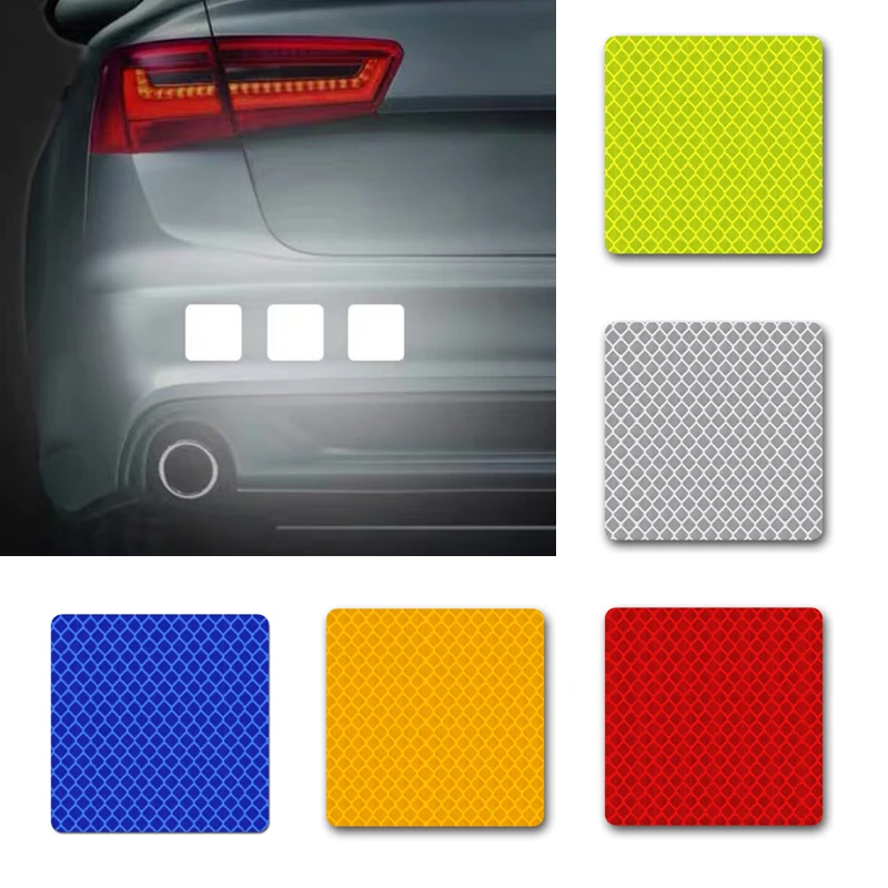 

10 шт., светоотражающие наклейки для мотоцикла и велосипеда