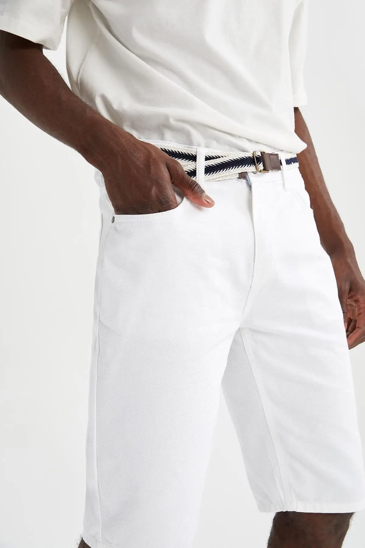 

Men's Shorts Men's Summer Shorts Arched Handle Slim Fit Shorts in RMU