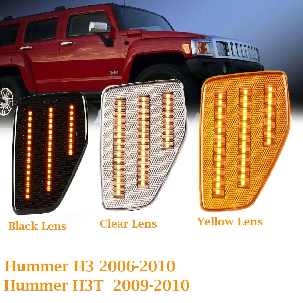 Переднее крыло для Hummer H3 2006 2007-2010 H3T 2009-2010 светодиодный указатель поворота OEM #15873638