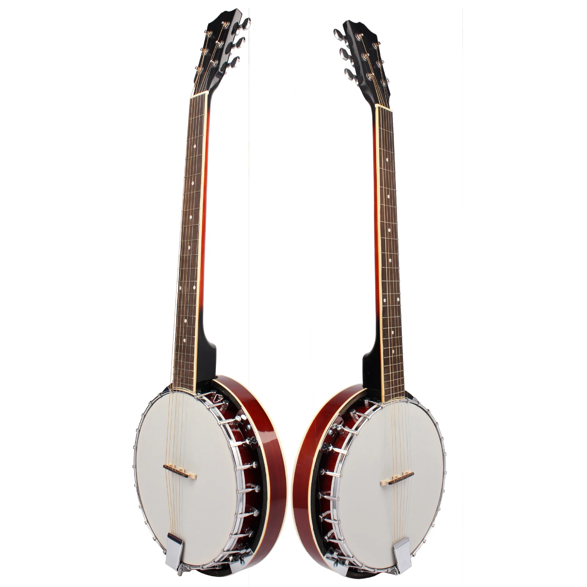 

Hot Sale Of Six String Banjo Log Shabili Six String Turtle Dove Banjo Banjo Western Musical Instrument