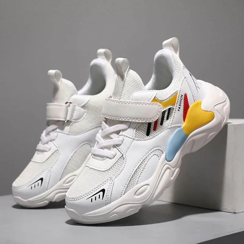 

Детская обувь KJEDGB, дышащая сетчатая спортивная обувь для девочек, повседневные кроссовки для бега, детская обувь для мальчиков, детская обувь