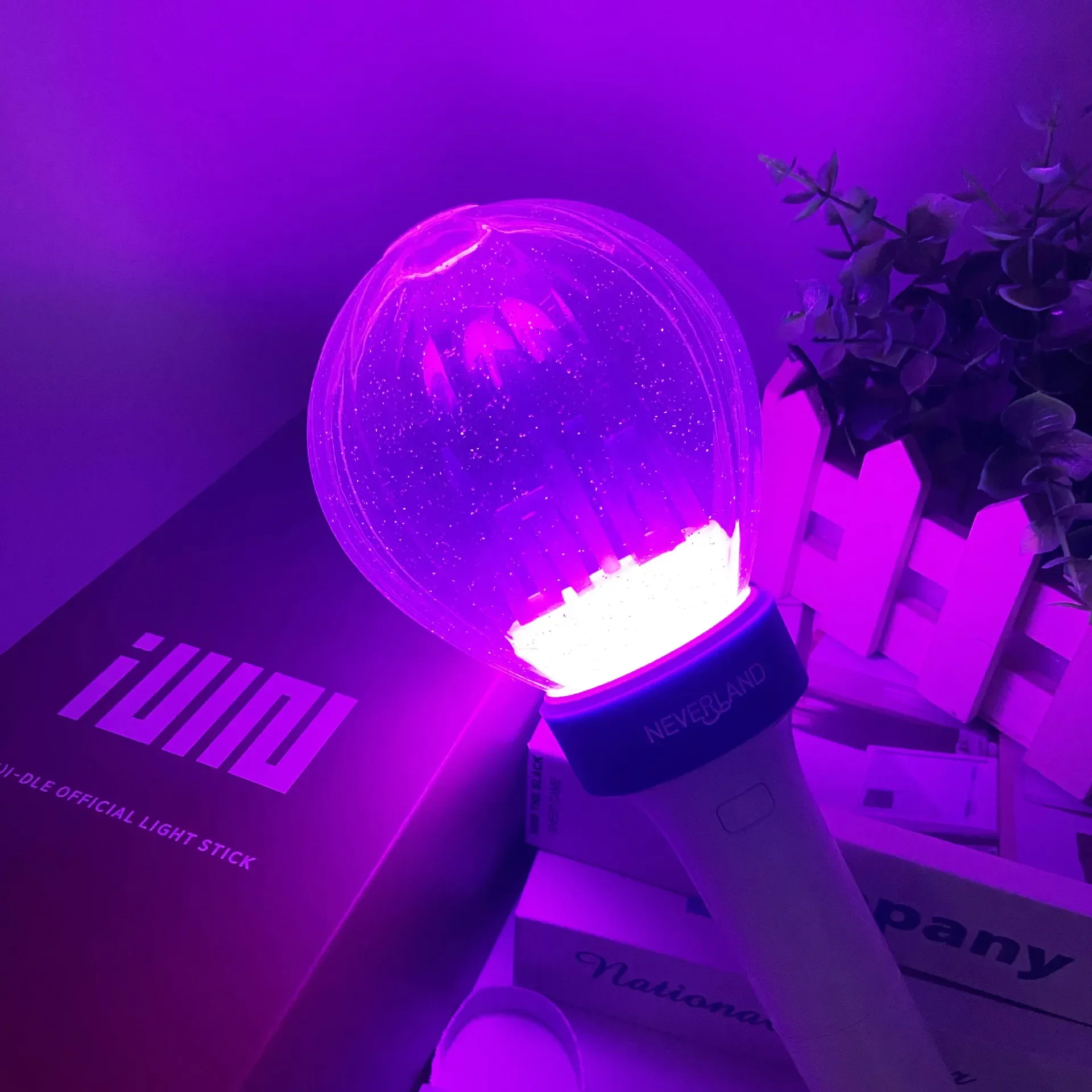Новый (G)I-DLE Lightstick Castle Ручная лампа Gidle Концертная карта Хип-хоп Вечеринка Световая