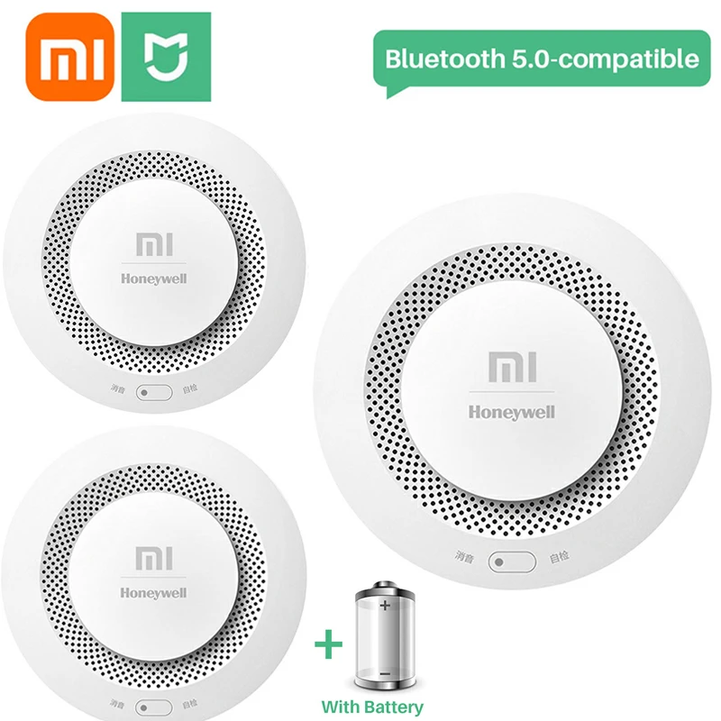 

Xiaomi Mijia Honeywell smoke detector Fire Alarm Sensor Smoking security protection alarms for home Electronic smoke Mihome app