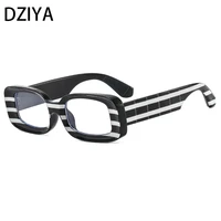 oversized rectangular cat eye striped wide leg optical glasses frame ladies fashion computer glasses 60164