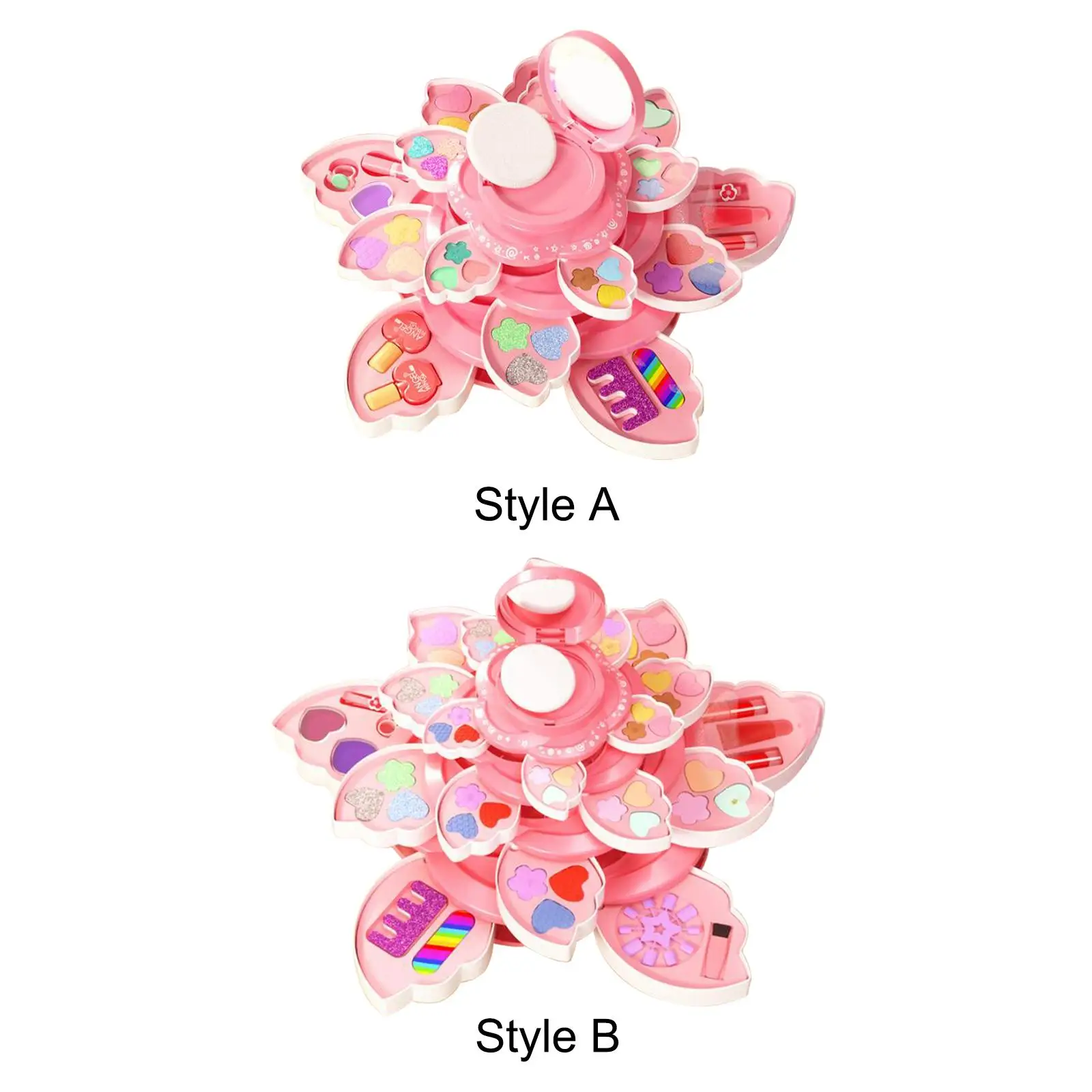 Детские наборы для макияжа туалетный столик игрушки девочек моющиеся ролевые