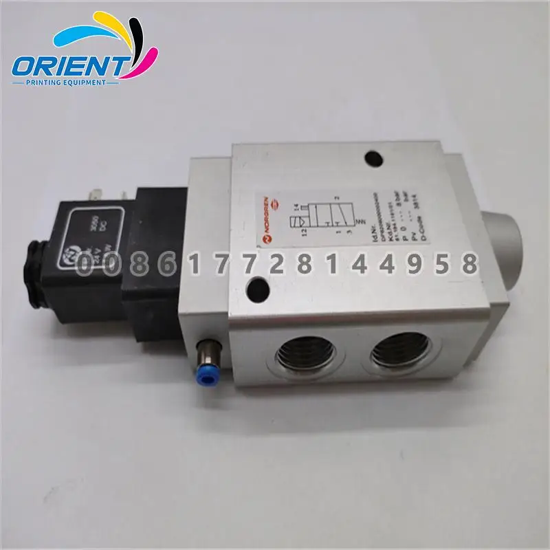 

61.184.1191 DP8206000002400 Solenoid Valve 3/2 Wege NW12 Pneumatic Cyilnder For Heidelberg SM74 SM102 CD102 PM52 Machine Valve