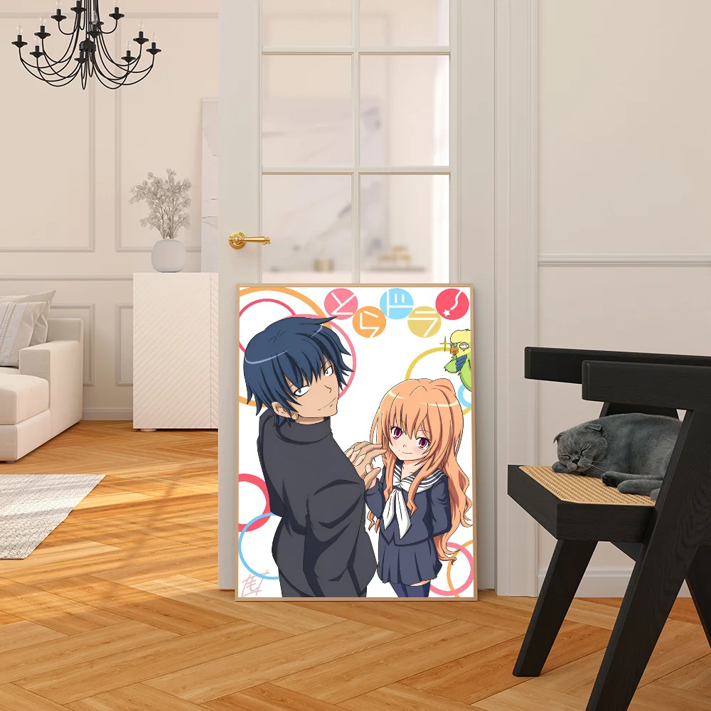 Тордора! Аисака Таига наклейка-плакат современный стиль