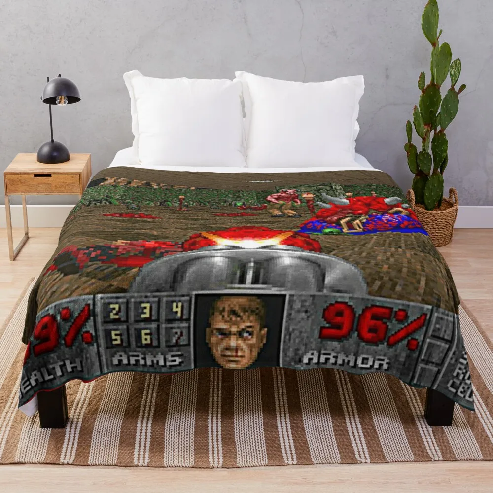 

DOOM I Throw Blanket throw and blanket from fluff Sofa blankets quilt blanket Sofa blanket