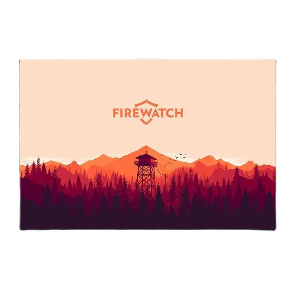

Firewatch Video Game Mountain Minimalism Forest Wall Art Canvas HD Printed Posters Paintings for Living Room Home Decor Pictures