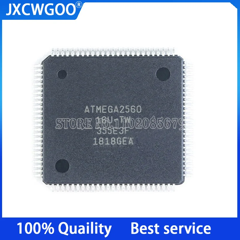 

2PCS ATMEGA2560 16U-TW ATMEGA2560 TQFP-100 New original