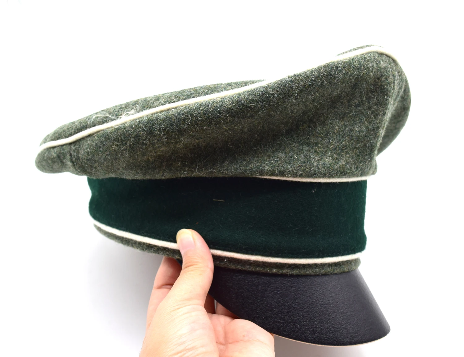 Сборная Реплика немецкий Втч дробилка поле козырек крышка зеленая шляпа стена