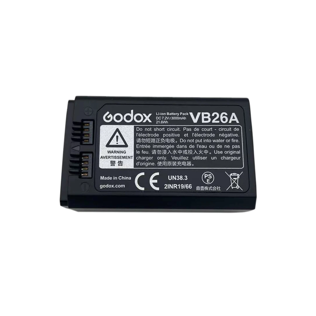 Адаптер Godox VB26A для скоростной вспышки аккумулятор V1 V860III 850III аксессуары