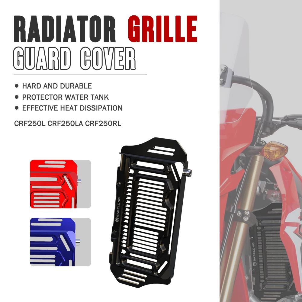 FOR HONDA CRF250L CRF250LA CRF250RL 2017-2020 Motorcycle Accessories Radiator Guard Grille Grill Cover Protector Mesh