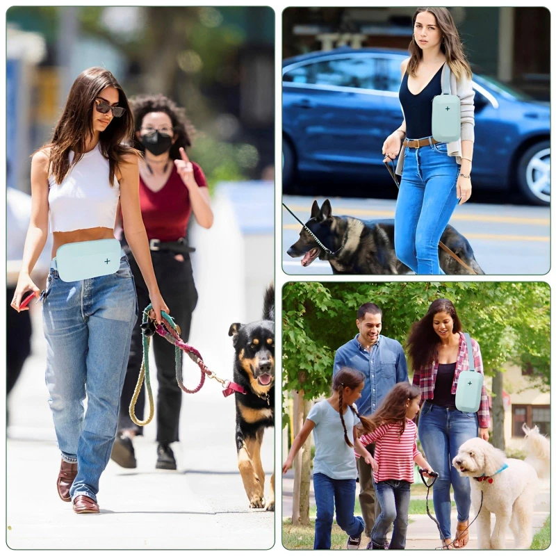 Сумка для дрессировки собак Портативная сумка закусок поясная карман кормления