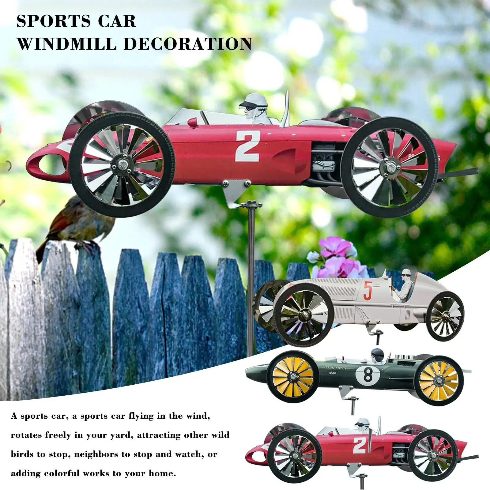 

1 шт., новая распродажа, 3D большое животное, пчела, ветряная мельница, ветряной Спиннер, яркая фотография