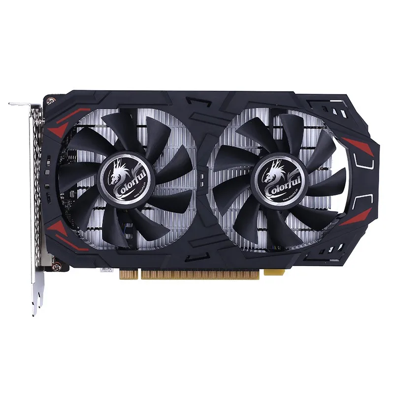 Цветная видеокарта GeForce GTX 1050 Ti 4 ГБ GDDR5 128 бит NVIDIA 1050Ti игровые видеокарты PCIE 3 0 DP + HDMI
