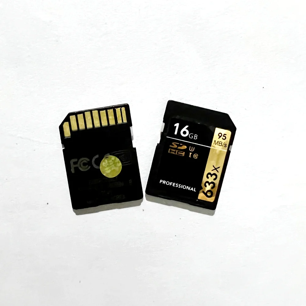 

Original 16GB SD Card SDHC Card Professional Memory Card 633X 95MB/s C10 U14K V10 V30 for Camera
