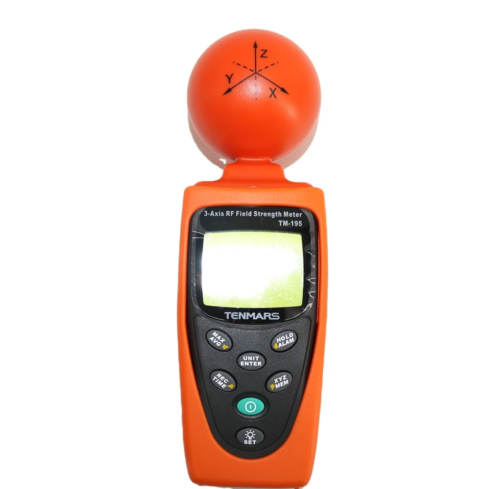 TENMARS TM-195 Microwave Oven Leakage Detector High Frequency (RF) Electromagnetic Wave Field Strength Tester