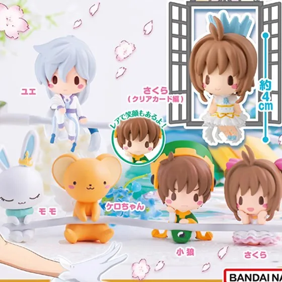 6Pcs/Set Anime Cardcaptor Sakura Li Syaoran Figure Model Collecile Action Toys Decoration